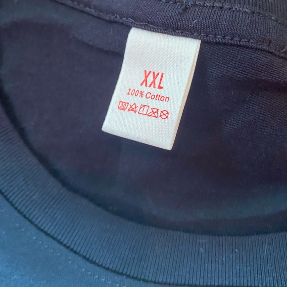 🎀🌷 Black 100% Cotton My Little Pony T Shirt with Rainbow “I love 80s” Design 🌷🎀 - Picture 4 of 6